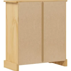 Armoire de salle de bain Corona 70x33x80 cm bois de pin massif vidaXL