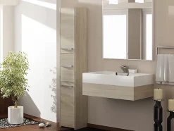 Armoire de salle de bain, chêne sonoma, 170 x 30 x 30 cm