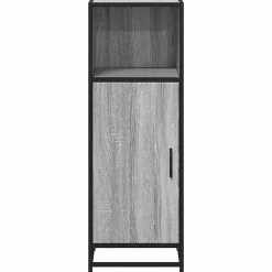 Armoire de salle de bain sonoma gris 35x37,5x100 cm vidaXL