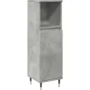 Armoire de salle de bain gris béton 30x30x100 cm vidaXL