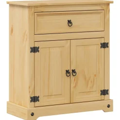 Armoire de salle de bain Corona 70x33x80 cm bois de pin massif vidaXL