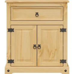 Armoire de salle de bain Corona 70x33x80 cm bois de pin massif vidaXL