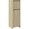 Armoire de salle de bain Chêne sonoma 30x30x95 cm Aggloméré vidaXL