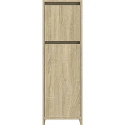 Armoire de salle de bain Chêne sonoma 30x30x95 cm Aggloméré vidaXL