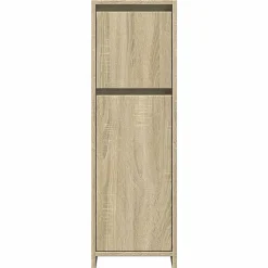 Armoire de salle de bain Chêne sonoma 30x30x95 cm Aggloméré vidaXL