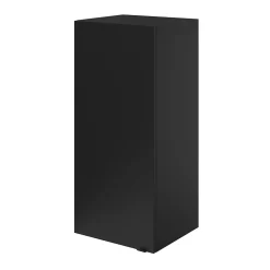 Armoire de salle de bains noir mat l.40 x H.90 x P.36 cm, GoodHome Imandra