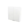 Armoire de salle de bains faible profondeur blanc brillant l.60 x H.60 x P.15 cm, GoodHome Imandra