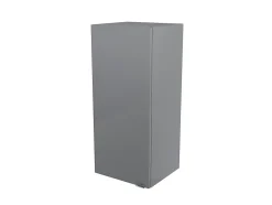 Armoire de salle de bains gris brillant l.40 x H.90 x P.36 cm, GoodHome Imandra