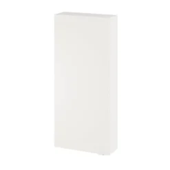 Armoire de salle de bains faible profondeur blanc mat l.40 x H.90 x P.15 cm, GoodHome Imandra