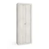 Armoire de salle de bains, 2 portes, collection ISORA. Coloris chene gris