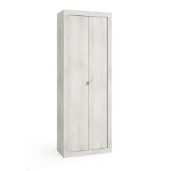 Armoire de salle de bains, 2 portes, collection ISORA. Coloris chene gris
