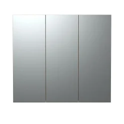 Armoire de toilette 3 portes miroir L90 cm - PUREBLISS