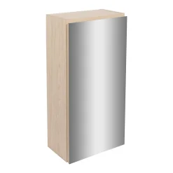 Armoire de toilette d'angle avec miroir WILL