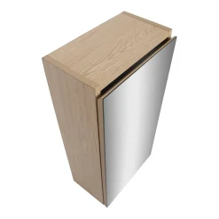 Armoire de toilette d'angle avec miroir WILL