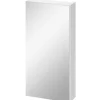 Armoire de toilette miroir 40 cm blanc brillant Malta