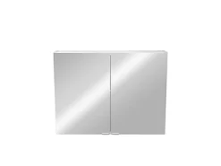 Armoire de toilette miroir l.80 x H.60 x P.15 cm, GoodHome Imandra