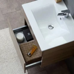 Armoire De Toilette Murale 60 Cm En Chêne Série Well Sole