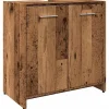 Armoire lavabo de salle de bain vieux bois 60x33x60 cm vidaXL