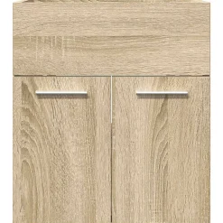 Armoire lavabo de salle de bain chêne sonoma 41x38,5x46 cm vidaXL