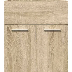 Armoire lavabo de salle de bain chêne sonoma 41x38,5x46 cm vidaXL