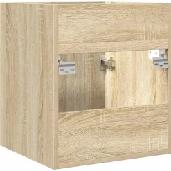 Armoire lavabo de salle de bain chêne sonoma 41x38,5x46 cm vidaXL