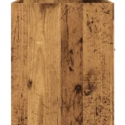 Armoire lavabo de salle de bain vieux bois bois d'ingénierie vidaXL