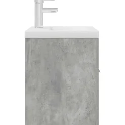 Armoire lavabo de salle de bain avec bassin intégré et robinet vidaXL