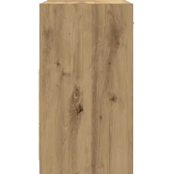 Armoire lavabo de salle de bain chêne artisanal 60x33x60 cm vidaXL