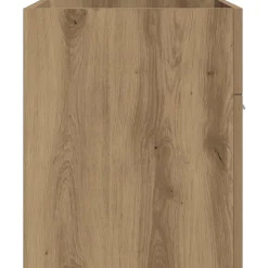 Armoire lavabo de salle de bain chêne artisanal bois ingénierie vidaXL