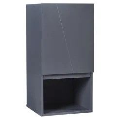Armoire murale de salle de bain Overath 60 x 30 x 30 cm gris en.casa