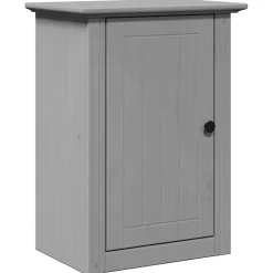 Armoire murale de salle de bain BODO gris 44x30x60 cm vidaXL