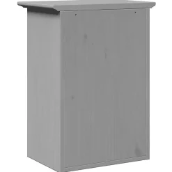 Armoire murale de salle de bain BODO gris 44x30x60 cm vidaXL
