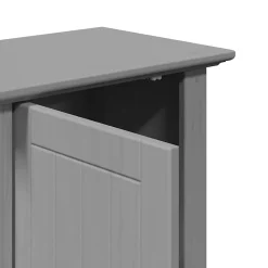 Armoire murale de salle de bain BODO gris 44x30x60 cm vidaXL