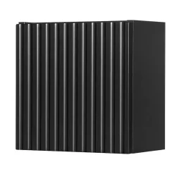 Armoire murale de salle de bain Newport 30 x 30 x 19 cm noir en.casa