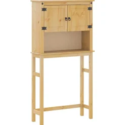 Armoire pour machine à laver salle de bain Corona pin massif vidaXL