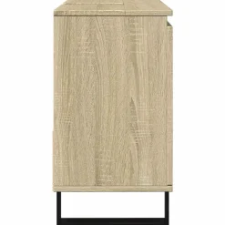 Armoire salle de bain chêne sonoma 65x33x60 cm vidaXL