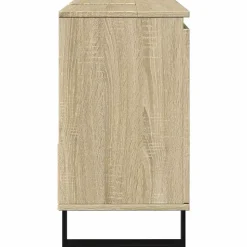 Armoire salle de bain chêne sonoma 65x33x60 cm vidaXL