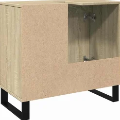 Armoire salle de bain chêne sonoma 65x33x60 cm vidaXL