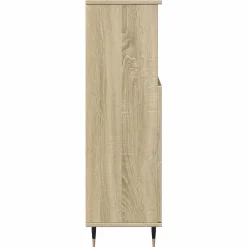 Armoire salle de bain chêne sonoma 30x30x100 cm vidaXL