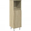 Armoire salle de bain chêne sonoma 30x30x100 cm vidaXL