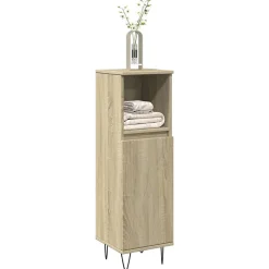Armoire salle de bain chêne sonoma 30x30x100 cm vidaXL