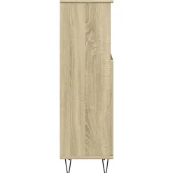 Armoire salle de bain chêne sonoma 30x30x100 cm vidaXL