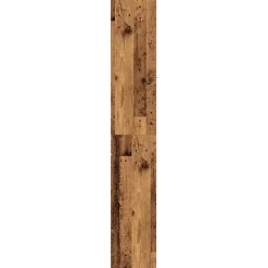 Armoire salle de bain vieux bois 30x30x183,5 cm bois ingénierie vidaXL