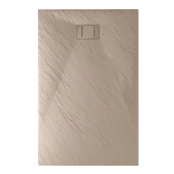 Bac à douche 70x120x2,6 CM Rectangulaire Tortourelle Effet Pierre mod. Blend