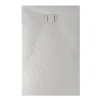 Bac à douche 70x90x2,6 CM Rectangulaire Blanc Effet Pierre mod. Blend