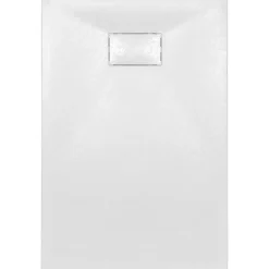 Bac de douche SMC Blanc 120 x 70 cm vidaXL