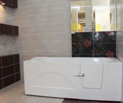 Baignoire à porte EULALIE - 160cm