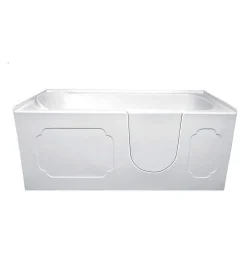 Baignoire à porte KASTRAKI 151x75x61 cm droit ou gauche - droit
