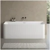 Baignoire acrylique Lucite murale URBAN blanche 170cm URBAN