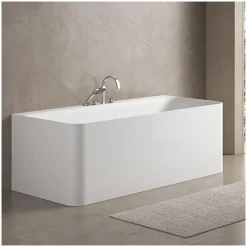 Baignoire acrylique Lucite murale URBAN blanche 170cm URBAN